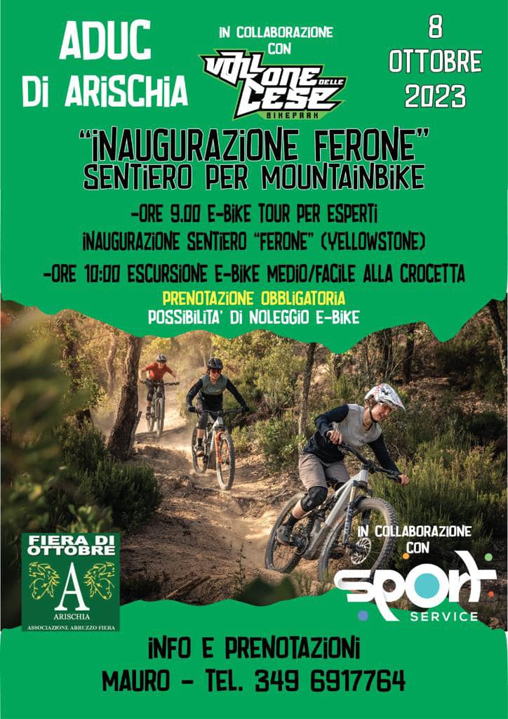 “Inaugurazione Ferone” sentiero per MountainBike